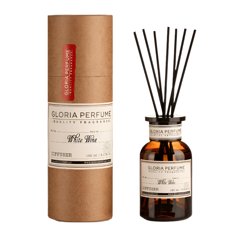 Gloria Perfume White Wine home fragrance 150ml - Royalsperfume Gloria Kozmetic Scents